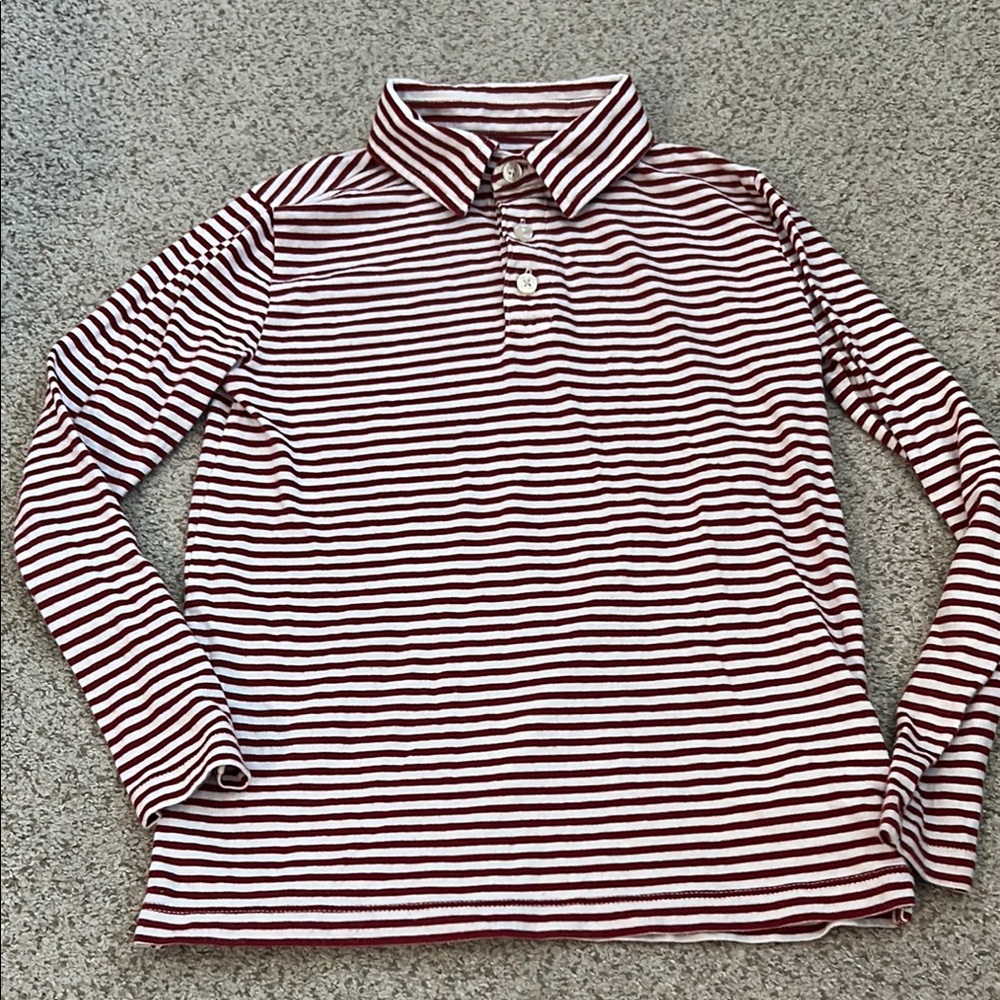J. Crew Crewcuts Striped Polo Shirt, 6-7